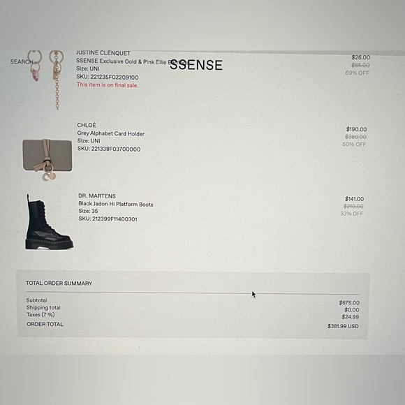 Chloe Leather Wallet - Picture 7 of 7